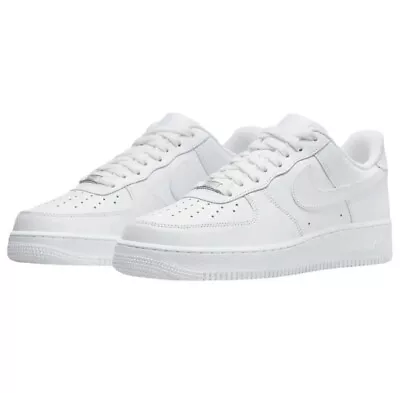 Size 11 - Nike Air Force 1 07 White Sneakers - Free Shipping • $139.99