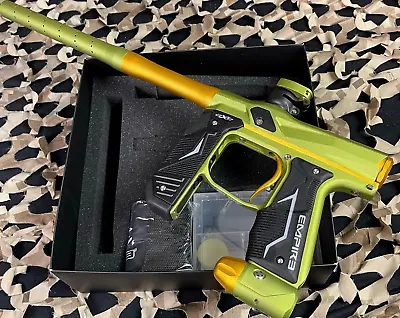 NEW Empire Axe 2.0 Paintball Gun - Dust Green/Dust Gold (16982) • $549.99