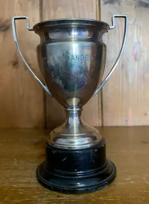 R M S Andes Vintage Silver Plate Trophy Trophies Loving Cup • $35.36