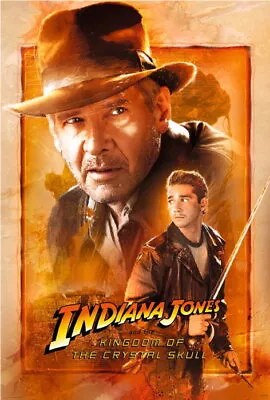 92325 INDIANA JONES AND THE KINGDOM OF THE CRYSTAL Wall Print Poster AU • $20.85