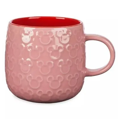 Disney Home Mickey Mouse Raised Icon Mug Pink • $32.90