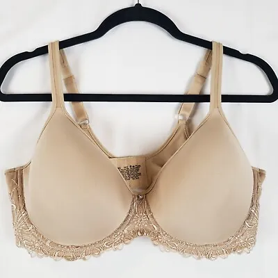 Bali One Smooth U Bra 40C Underwire Adjustable Straps Beige Adjustable 3443 • $17.99