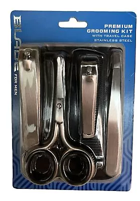 Blade Premium Grooming Kit With Travel Case For Men  NEW/SEALED • $12.99