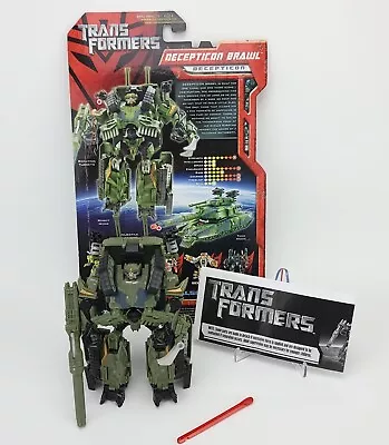 2007 Hasbro Transformers Movie Deluxe Decepticon BRAWL Figure Complete • $29.87