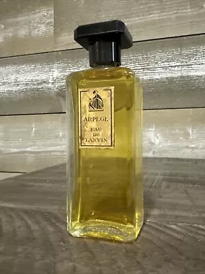 RARE- Vintage Arpege Eau De Lanvin Parfum 1.5 Fl Oz Splash Perfume Gold Label • $19.99