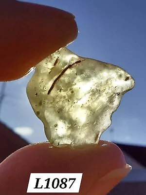 Genuine Libyan Desert Glass Crystal🟡2.46g 🟡 Tektite Extraterrestrial 🟡 • £11.60