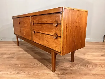VERY RARE MID CENTURY VINTAGE RETRO 70's DANISH STYLE TEAK SIDEBOARD BY NATHAN • £895