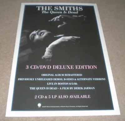 THE SMITHS The Queen Is Dead Record Store Exclusive Indie POSTER 11X17 Sire • $48.90