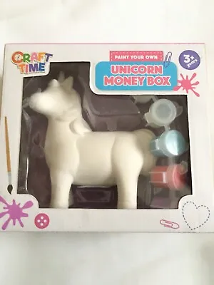 Paint Your Own Unicorn Money Box • £8