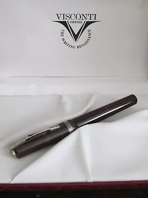 Vintage Visconti Firenze The Writing Renaissance Rollerball Pen In Box Italy • $850