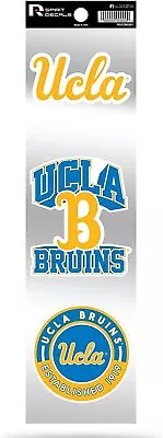 UCLA Bruins Triple Retro Throwback Spirit Decals Flat Vinyl Auto Home Sticker... • $8.95