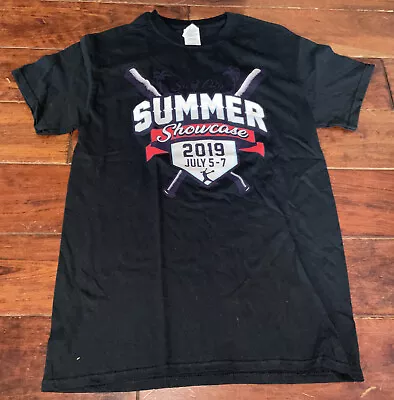 Men's Small Black T-Shirt Softball Fastpitch Summer Showcase  2019 New • $2.36