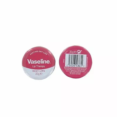 £2.20 • Buy Vaseline Lip Therapy Lip Balm Rosy Lips In Tin 20g