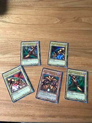 £499.99 • Buy Yu-Gi-Oh! Complete Exodia The Forbidden One Card Set