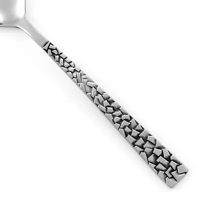 National Silver PAMPLONA Stainless NS Textured Handle Silverware CHOICE Flatware • $6.89