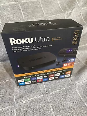 Roku Ultra 4K HDR Streaming Player With JBL Headphones - Black (4661RW) • $24