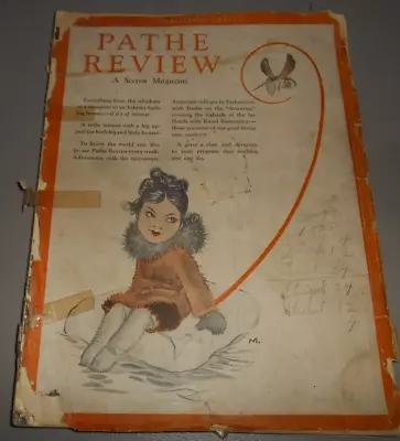 1926 Pathe Review Vintage Exhibitor's Herald Movie Magazine Colorful Ads • $20