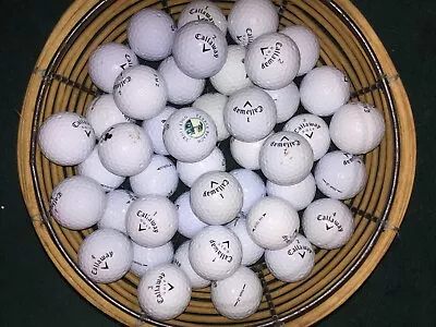 46 NEAR MINT AAAA CALLAWAY TOUR MIX: TOUR IZ IX IS HX TOUR TOUR56 GOLF BALLS • $59.95