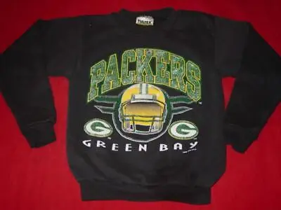 Vintage 1996 GREEN BAY PACKERS Child Sweatshirt NFL YOUTH - Size SMALL (8) • $14.99