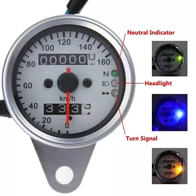 Motorcycle Tachometer Speedometer Gauge For Yamaha Virago XV 250 500 535 700 750 • $23.99