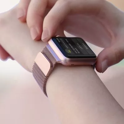 $7.59 • Buy Watch Band Milanese Strap For Apple Watch IWatch 38mm/40mm/42mm/44mm 7/SE/6/5/4