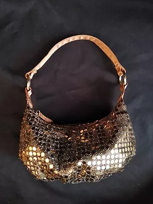 Vintage Y2K Gold Sequin Sparkle Mini Purse • $26