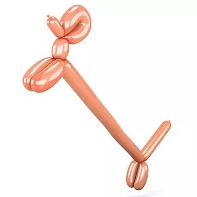 Qualatex 260Q Chrome-Rose Gold Latex Twisting Balloons 100 Pack • $14.99