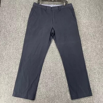 J Crew Pants Mens Size 36X32 Blue Chinos Bowery Straight Leg • $19.99