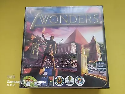 7 Wonders Board Game - Antoine Bauza - Repos Production - Sealed But Damaged • £19.99
