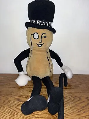 Vintage Planters Mr. Peanut Plush Doll Toy With Cane 24  • $16