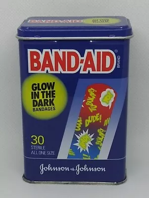 Vintage Band-Aid Glow In The Dark Tin Johnson & Johnson Approximately 4 × 3 × 2  • $19.97