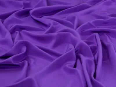 Liberty London Kensington Silk Crepe De Chine Fabric Clematis - Per Metre • £44.99