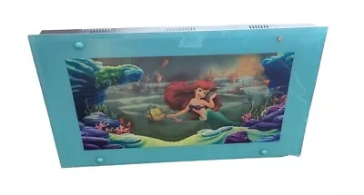 Vintage Rare Disney The Little Mermaid Picture Light Motion Seascape Lamp • $59.99