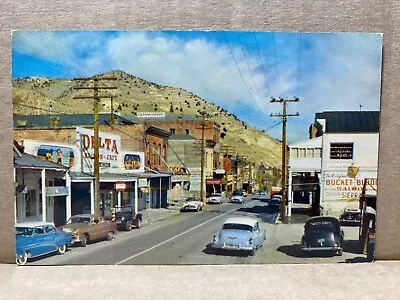 Street View Virginia City Nevada Bucket Of Blood Saloon Chrome Postcard 436 • $7.50