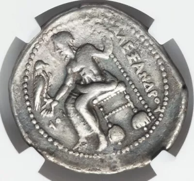 TetraDrachm Alexander The Great III 336-323 AD LARGE Silver Macedon Coin NGC VF • $399.99