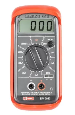 1 Pcs - RS PRO Handheld Capacitance Meter 20mF With RS Calibration • £428.50