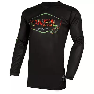 O'Neal 2024 Element Mahalo Motocross Offroad Jersey - Black/Multi • $26.99