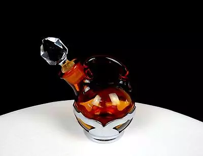 Cambridge Glass Farber Bros Amber 3 3/4  Oil Or Vinegar Cruet 1932-1965 • $22.47