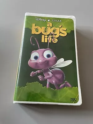 Disney’s Pixar “A Bugs Life” Movie (VHS 1999) Rated G Video In Clamshell Case • $2.99