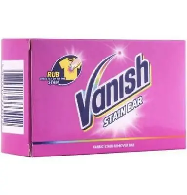 Vanish Super Soap Bar Multi Fabric Stain Remover 75g Laundry Washing Soap Bars • £3.19