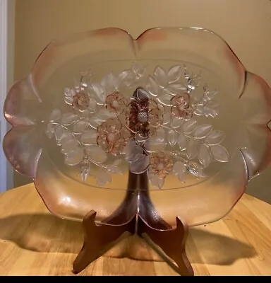 Crystal Rosella Mikasa Oval Platter  • $28