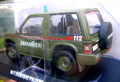 £14.95 • Buy MITSUBISHI Pajero Shogun Carabinieri Police Scale 1/43 Unopened