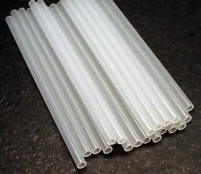 20x Rigid Polypropylene Tubing 3/8  OD X 1/4  ID X 9.625  L Plastic Tube Pipe • $15.74