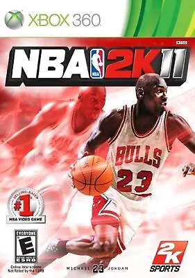 NBA 2K11 For Xbox 360 Basketball Game Only 4E • $6.94