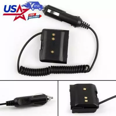 Adapter Car Radio Battery Eliminator 1x Charger For Yaesu VX-7R VX-6R VX-5R • $15.87