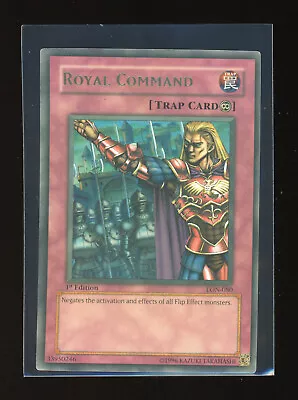 YUGIOH 1st Edition Labyrinth Of Nightmare ROYAL COMMAND LON-080 FADED + ULTRA • $59.99