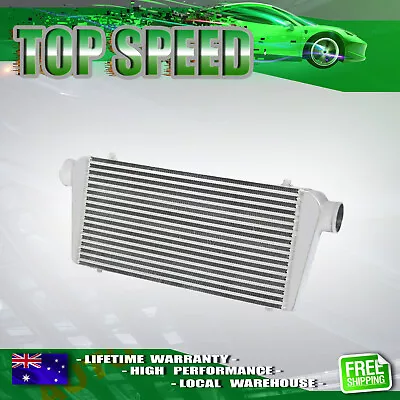 600x300x76mm Universal Bar&Plate Front Mount Intercooler Aluminum Turbo Druable • $260