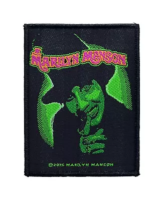 Marilyn Manson Smells Like Children Woven Sew On Battle Jacket Patch - 097-1 • $6.50