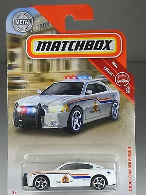 Matchbox Dodge Charger Pursuit Royal Canadian Mounted Police Not Mint A5 • $5.99