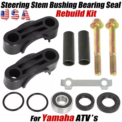 Steering Stem Bushing Bearing Seal Rebuild For Yamaha Banshee 350 Bruin YFM 350 • $15.79